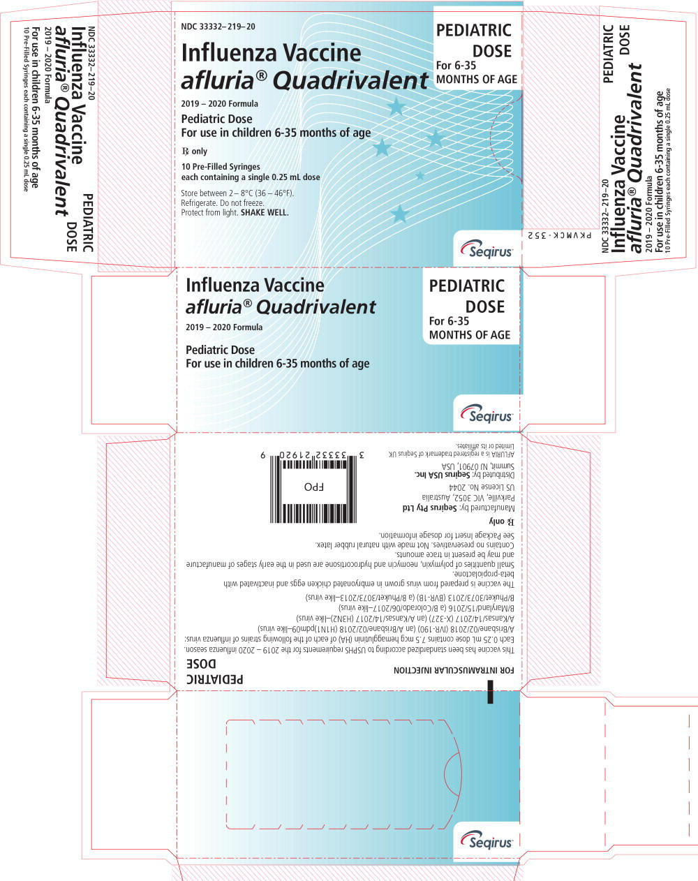 Principal Display Panel - 0.25 mL Kankakee Carton Label
