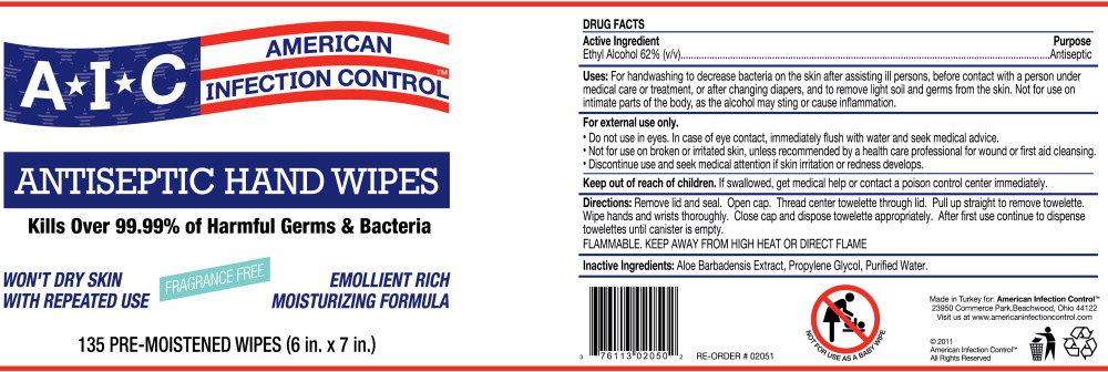 Is American Infection Control Antiseptic Hand Wipes | Alcohol Cloth safe while breastfeeding