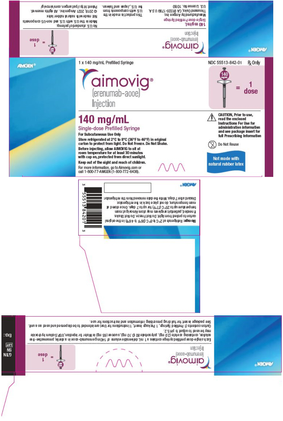 PRINCIPAL DISPLAY PANEL - 140 mg/mL Syringe Carton