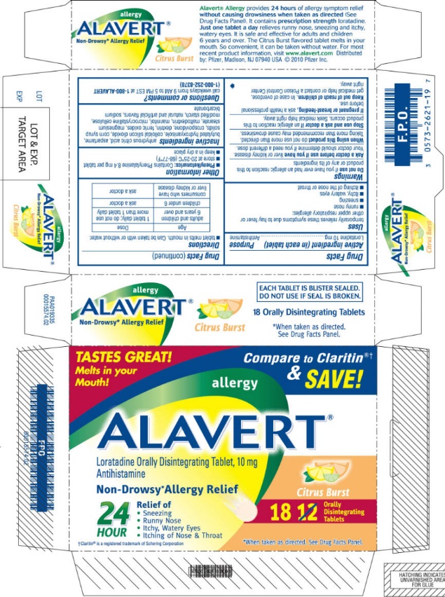 Alavert Allergy Citrus Burst Packaging