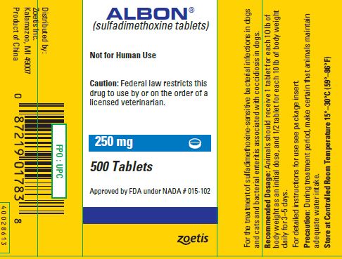250 mg bottle label
