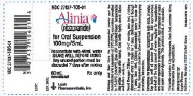 Alinia for Oral Suspension - Label