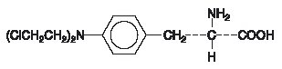 melphalan chemical structure