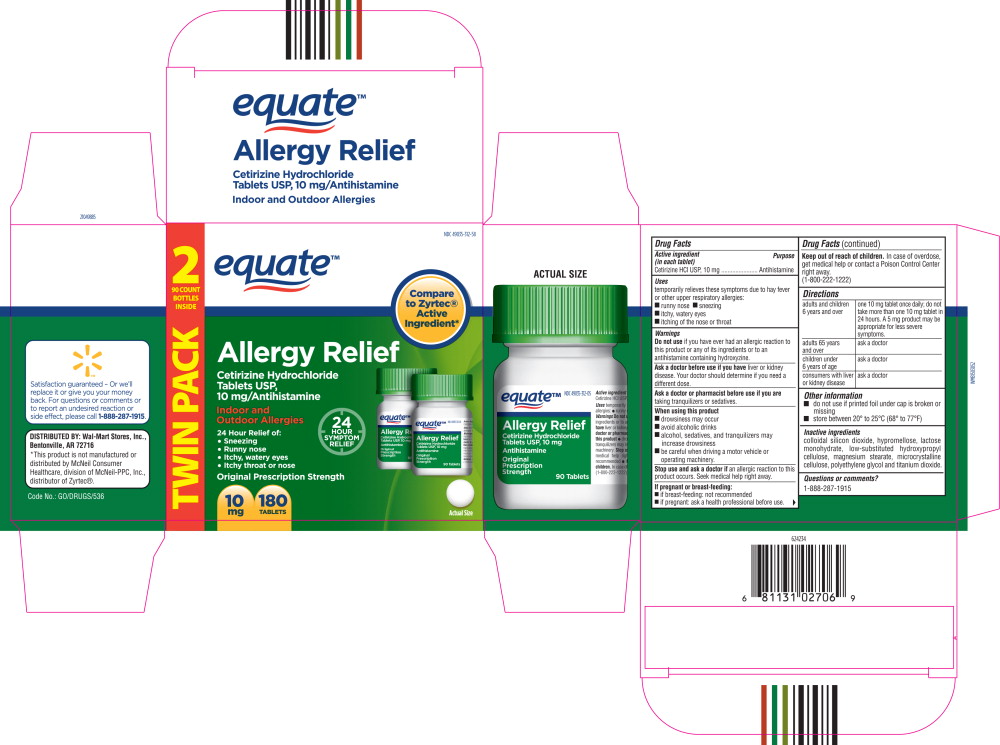 Equate Allergy Relief | Cetirizine Hydrochloride Tablet Breastfeeding