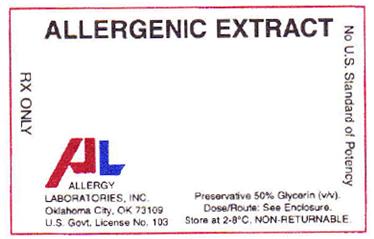 PRINCIPAL DISPLAY PANEL
ALLERGENIC EXTRACT
RX ONLY