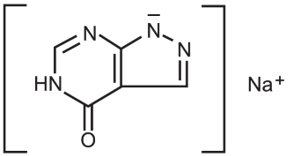 Allopurinol Structural Formula