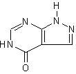 Allopurinol-structure