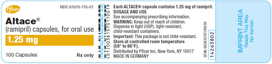 PRINCIPAL DISPLAY PANEL - 1.25 mg Capsule Bottle Label