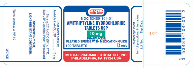 Principal Display Panel - 10 mg Bottle Label