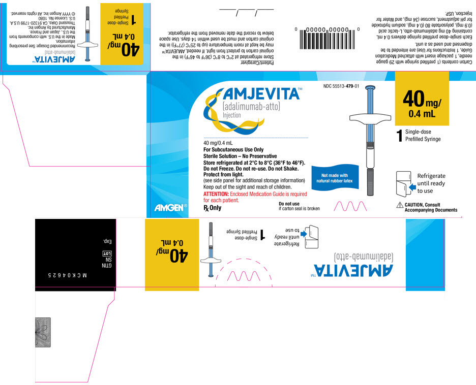 PRINCIPAL DISPLAY PANEL - 40 mg/0.4 mL Syringe Carton