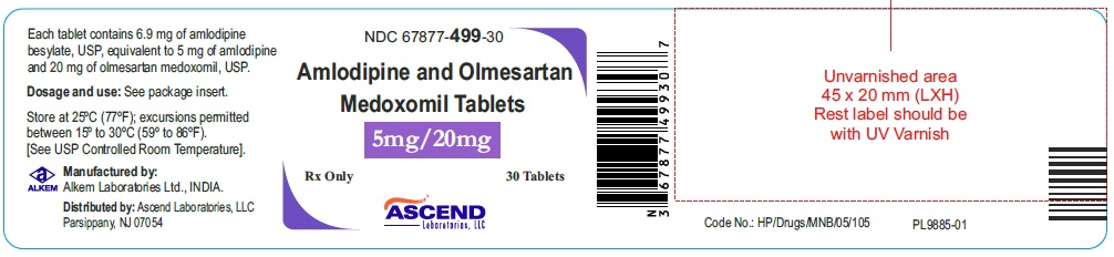 Amlodipine and Olmesartan 5-20-30