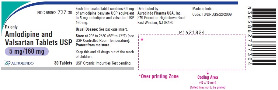 PACKAGE LABEL-PRINCIPAL DISPLAY PANEL - 5 mg/160 mg (30 Tablets Bottle)