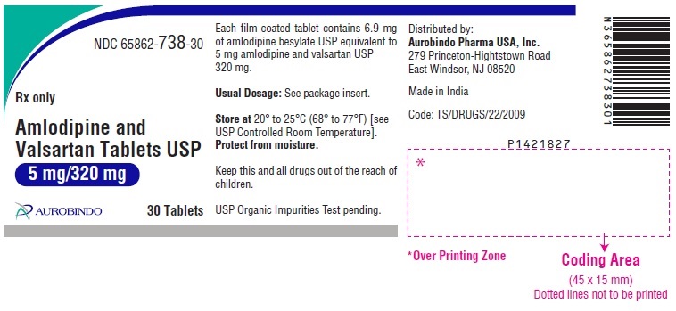 PACKAGE LABEL-PRINCIPAL DISPLAY PANEL - 5 mg/320 mg (30 Tablets Bottle)