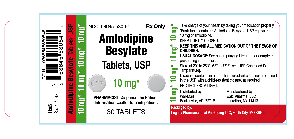 Amlodipine Besylate Tablets, USP 10 mg
