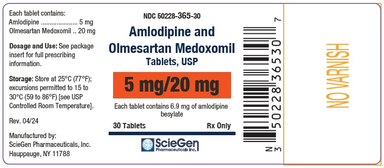 PACKAGE LABEL-PRINCIPAL DISPLAY PANEL - 5 mg/20 mg