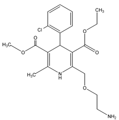 Amlodipine Structural Formula
