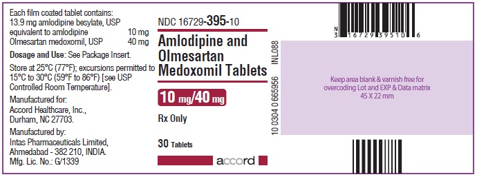 10mg/40mg 30-Tablet Container Label