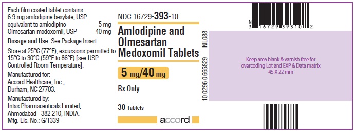 5mg/40mg 30-Tablet Container Label