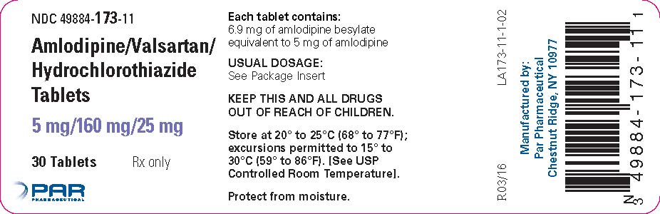 5 mg/160 mg/25 mg - 30 tablets