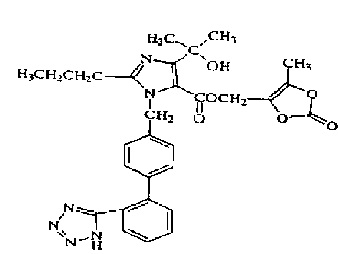 olmesartan structure