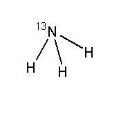 Ammonia N 13 chemical structure