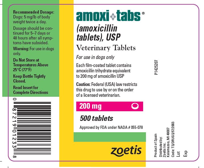 200 mg Tablet Bottle Label