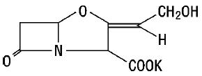 Clavulanic acid chemical structure
