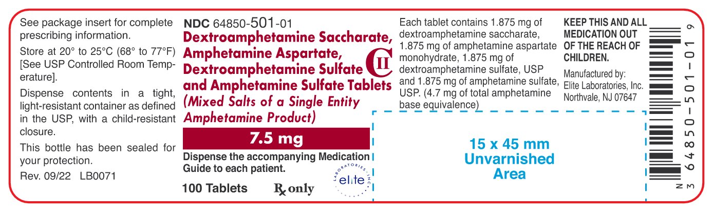 amphentamine-container-label-7-5mg-100ct
