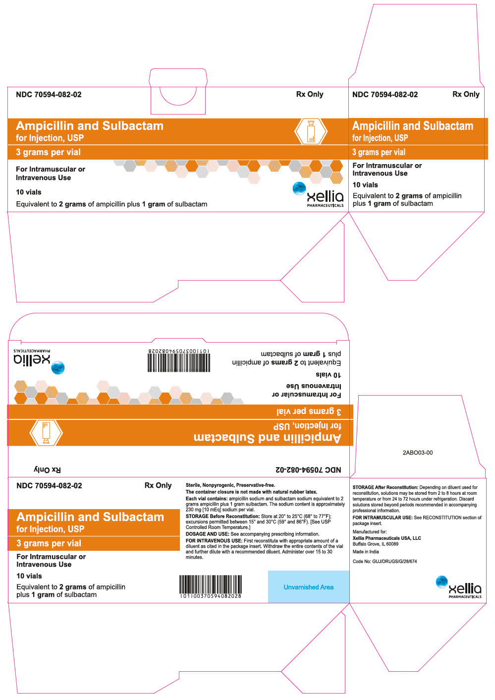 PRINCIPAL DISPLAY PANEL - 3 gram Vial Carton