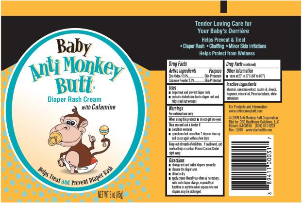 PRINCIPAL DISPLAY PANEL
Baby Anti Monkey Butt Diaper Rash Cream