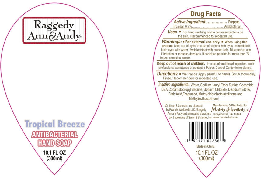Raggedy Ann And Andy Tropical Breeze | Triclosan Soap Breastfeeding