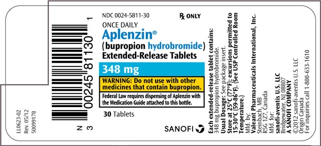 PRINCIPAL DISPLAY PANEL - 348 mg Tablet Bottle Label