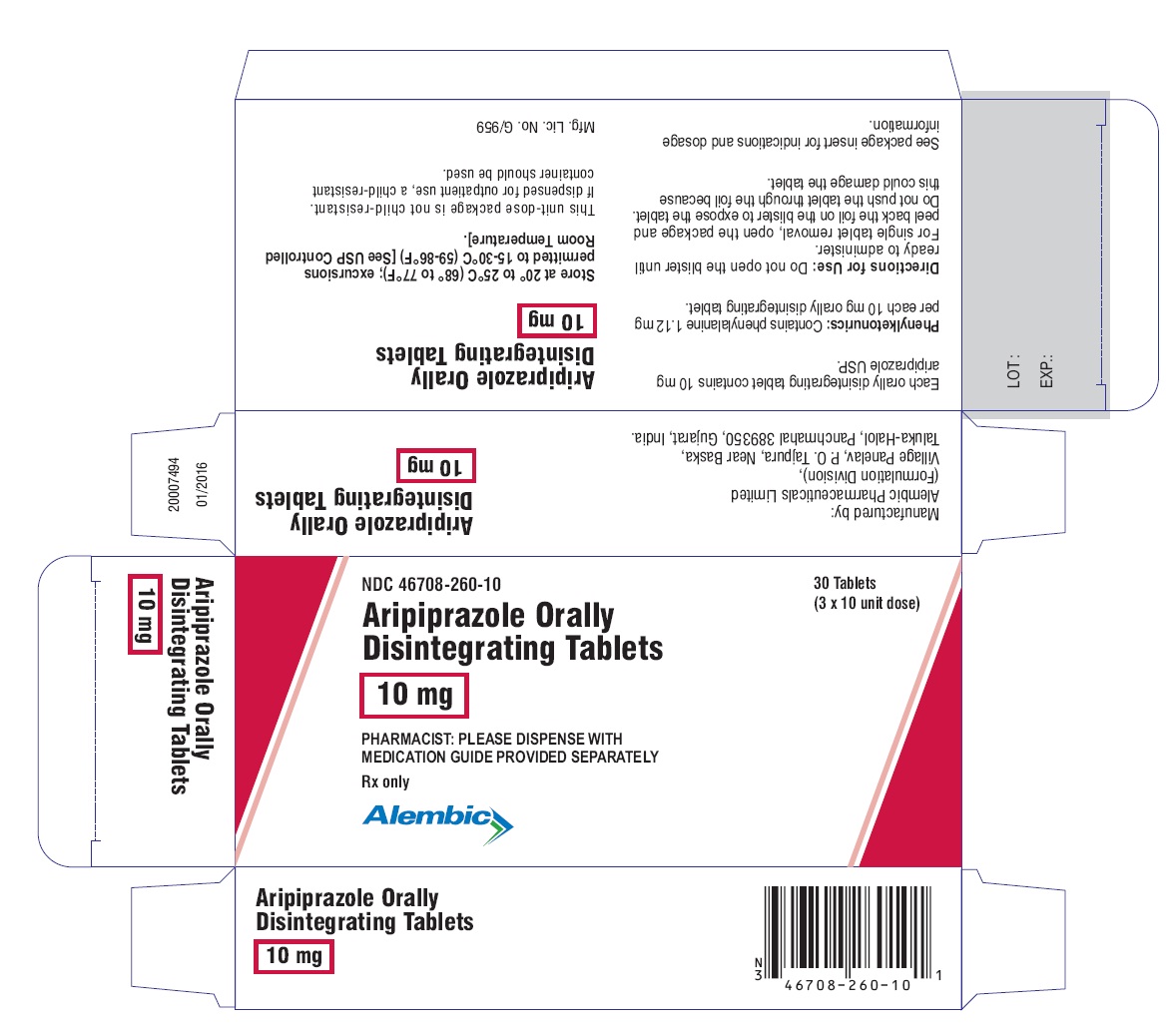 10 mg 30 tablets