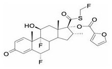 fluticasone furoate chemical structure