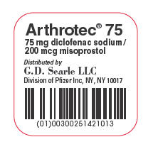 PRINCIPAL DISPLAY PANEL - 75 mg Tablet Label