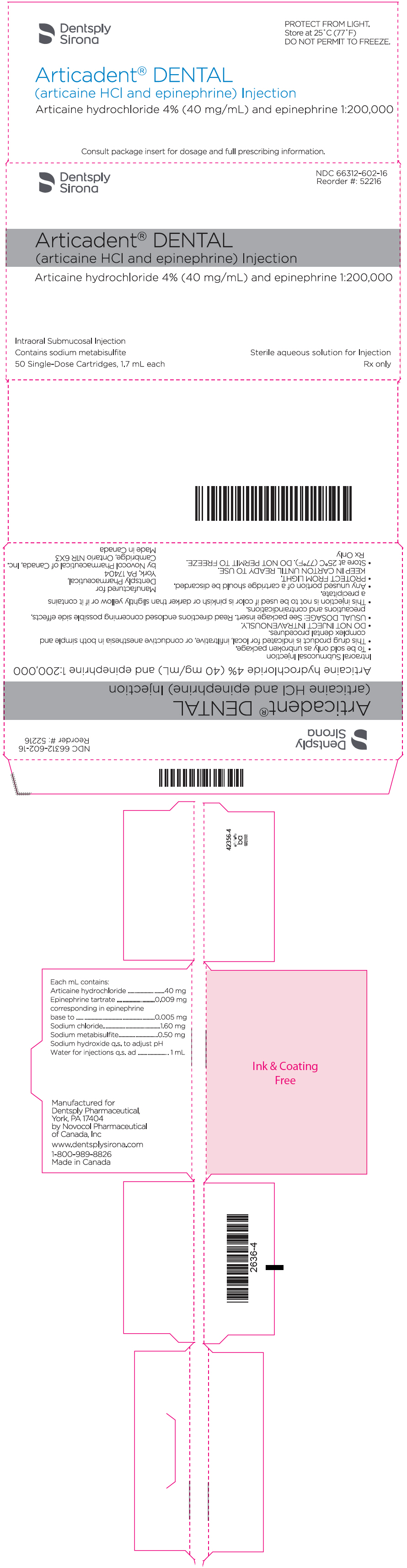 PRINCIPAL DISPLAY PANEL - 1.7 mL Cartridge Carton - epinephrine 1:200,000