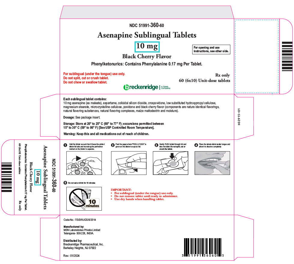 PRINCIPAL DISPLAY PANEL - 10 mg Tablet Blister Pack Box