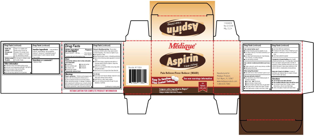116R Medique APAP 325 mg Label
