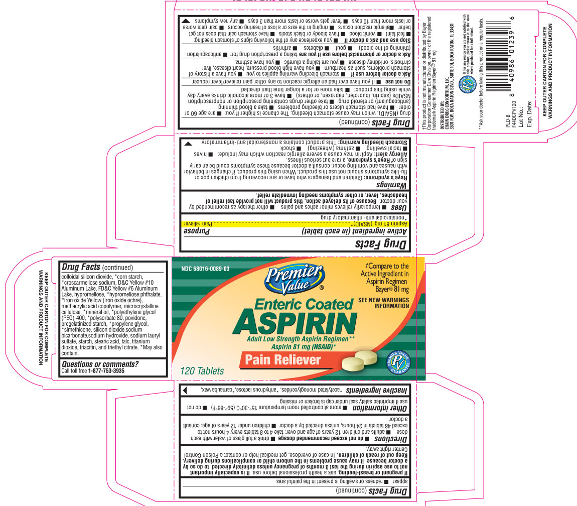 premier value EC Aspirin 81 mg