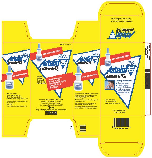 Astelin (azelastine hydrochloride) Nasal Spray 30 mL Sample Carton