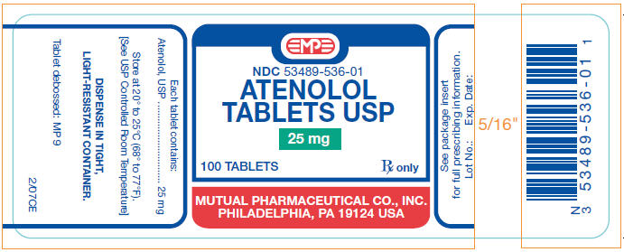PRINCIPAL DISPLAY PANEL - 25 mg Tablet Label
