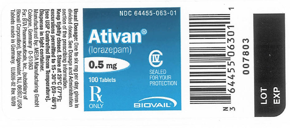 PRINCIPAL DISPLAY PANEL - 0.5 mg Bottle Label