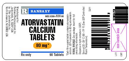 80 mg Bottle Label - Ohm