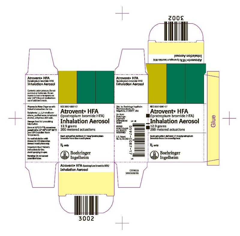 Atrovent HFA (ipratropium bromide HFA) Inhalation Aerosol