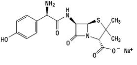 amoxicillin sodium chemical srtucture