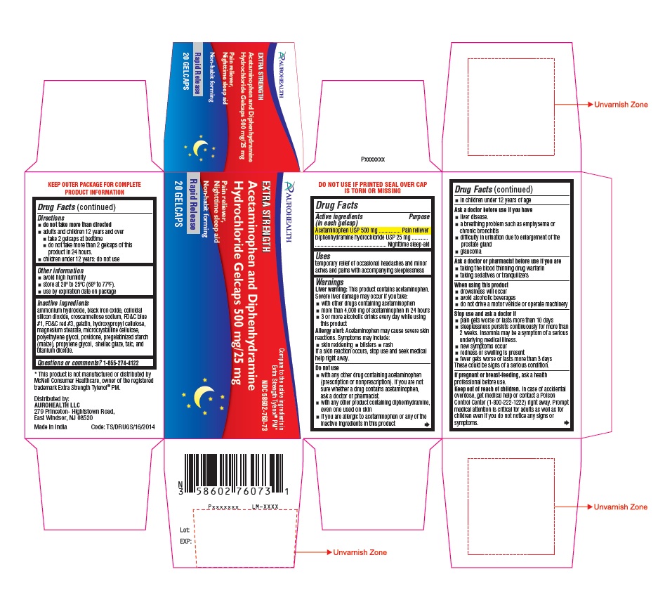 PACKAGE LABEL-PRINCIPAL DISPLAY PANEL 500 mg / 25 mg (20 Caplets Bottle Carton)