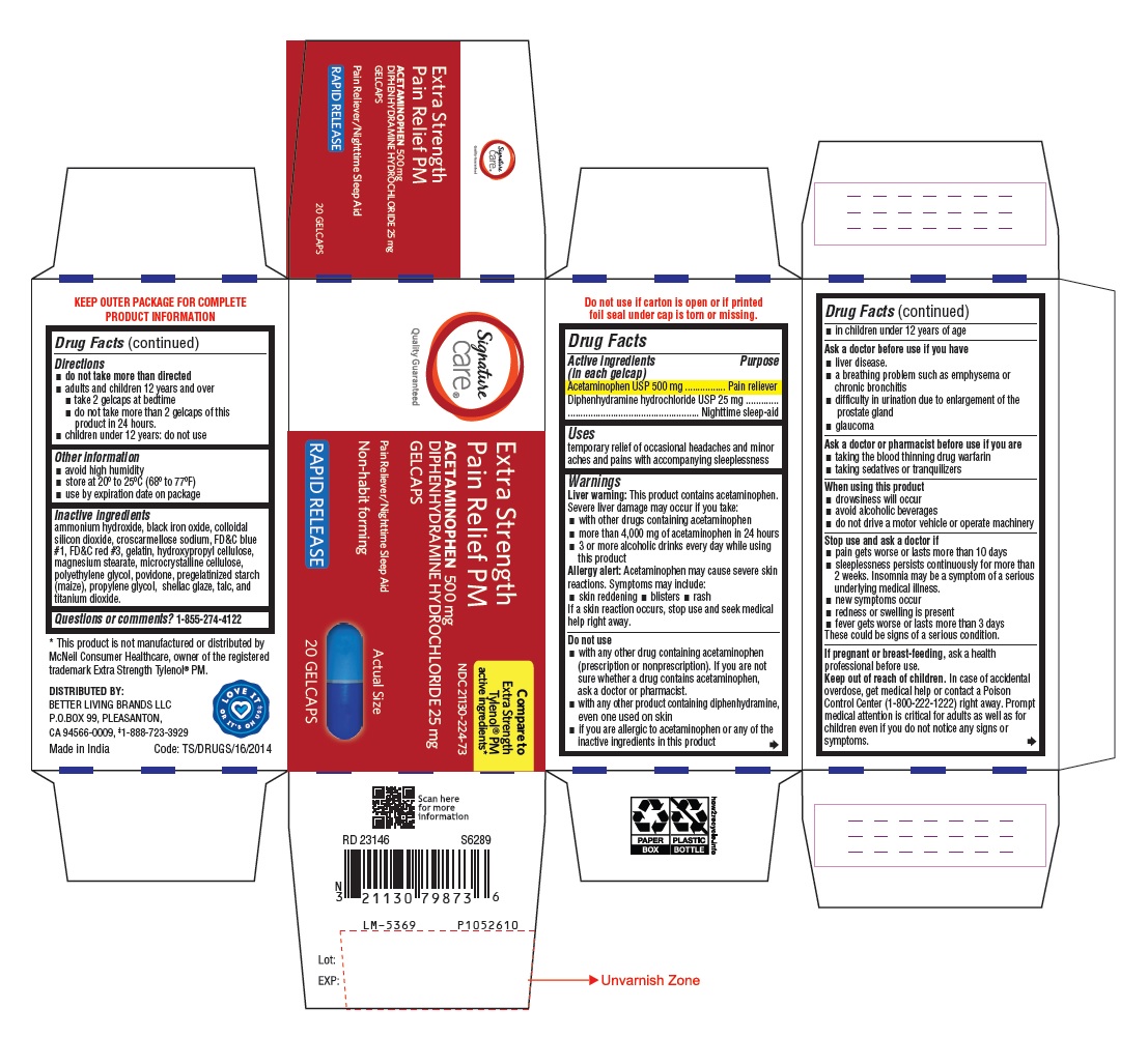 PACKAGE LABEL-PRINCIPAL DISPLAY PANEL 500 mg / 25 mg (20 Caplets Bottle Carton)