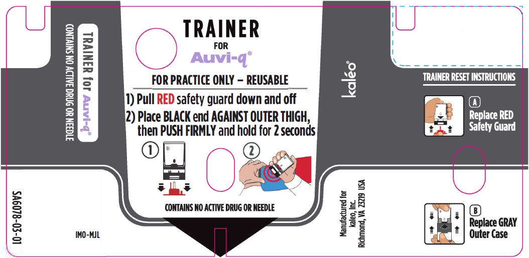 Trainer Device Label (Supplied with 0.1 mg Auto-Injectors)