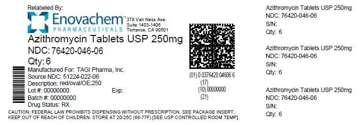 PRINCIPAL DISPLAY PANEL - 250 mg Tablet