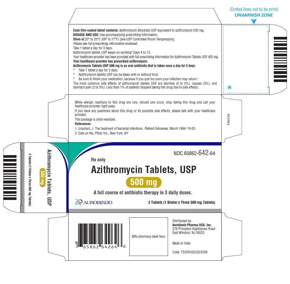 PACKAGE LABEL-PRINCIPAL DISPLAY PANEL - 500 mg 3 Tablets (1 Blister x Three 500 mg Tablets)